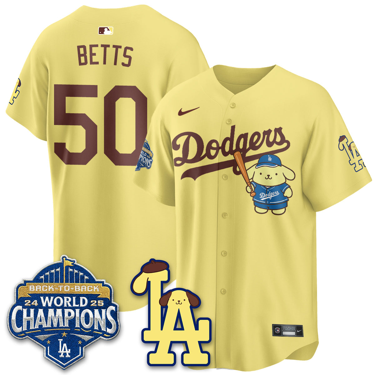 LAD Pompompurin Edition Vapor Jersey - Stitched