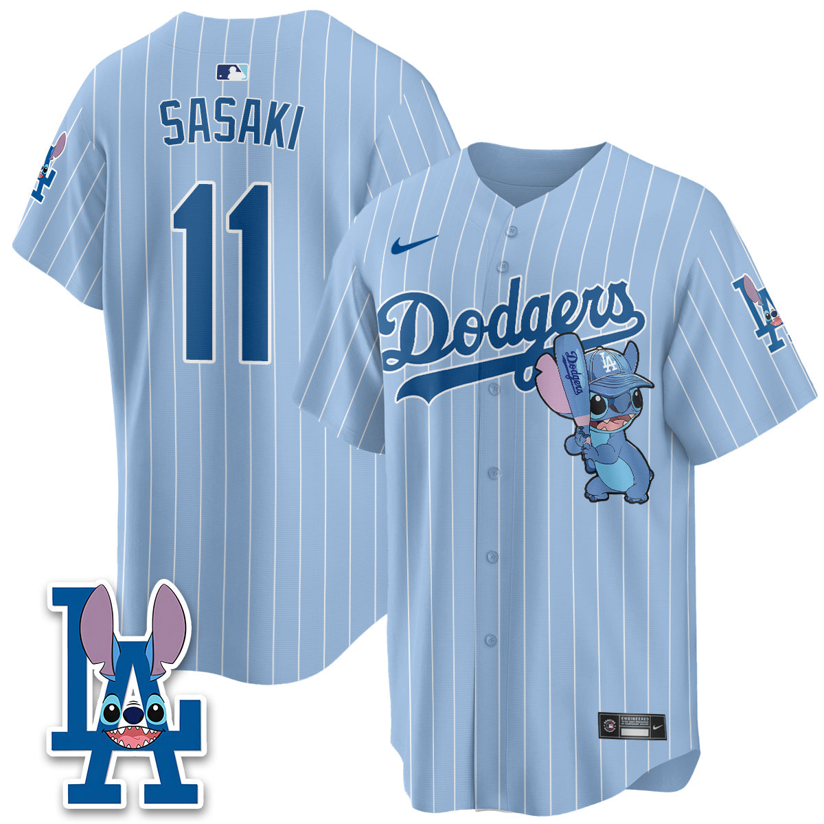 LAD x Blue Alien Edition Vapor Jersey - Stitched