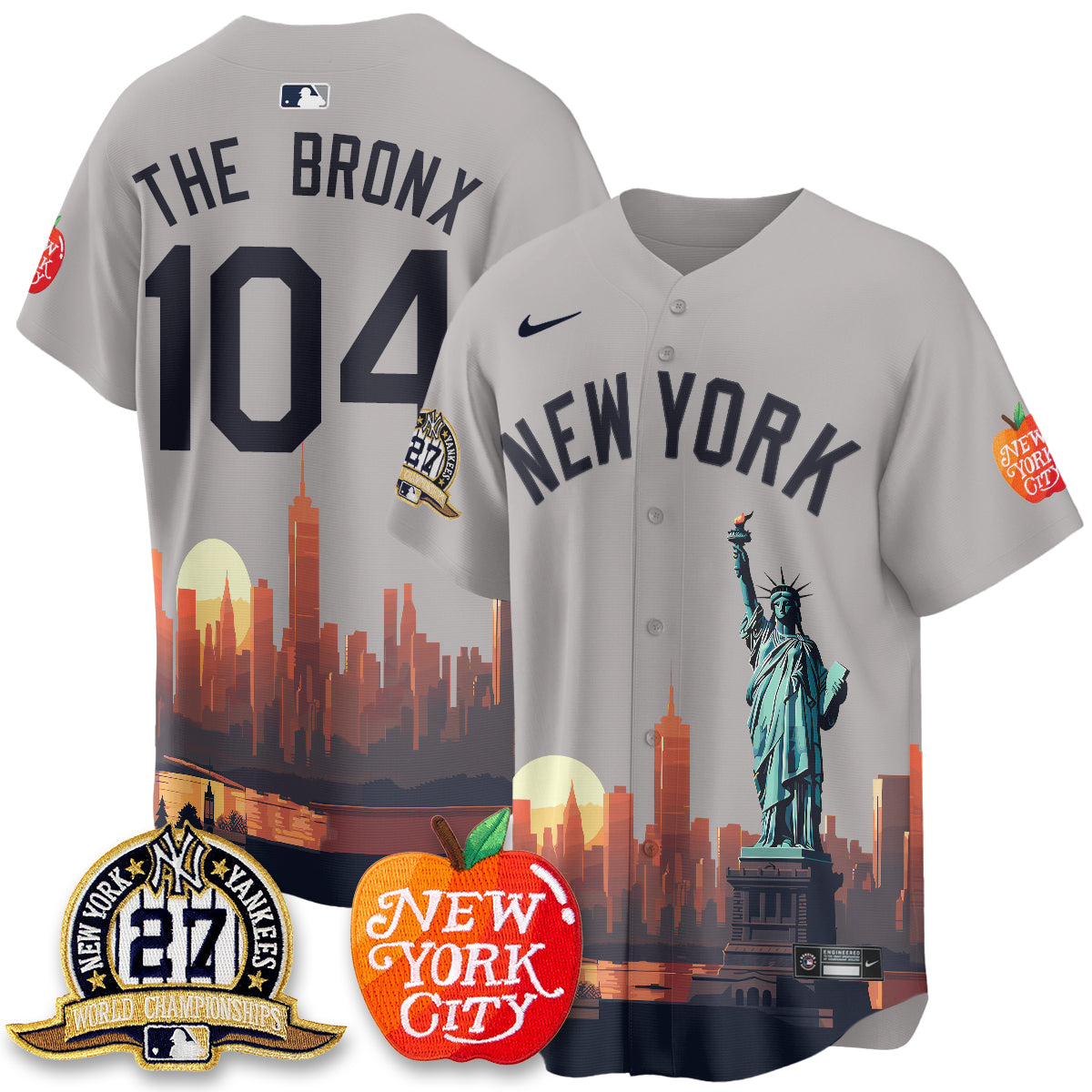 NYY City Edition Vapor Jersey - Stitched