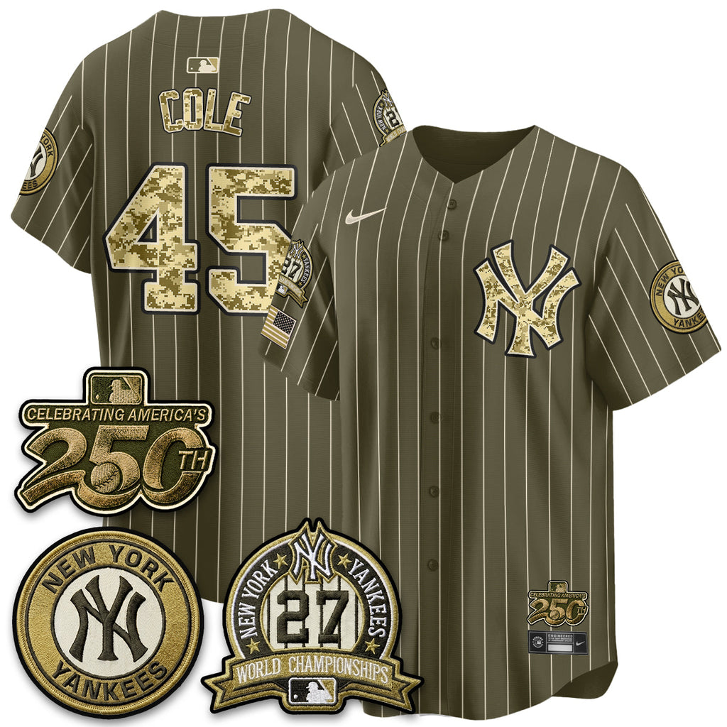 NYY Salute to Service 2026 Vapor Limited Jersey - Stitched
