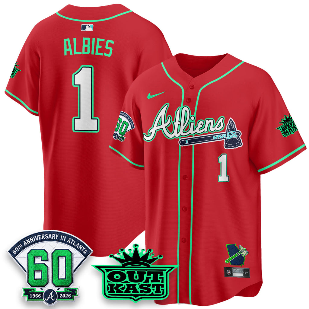 ATL x Atliens Cool Base Galaxy Version Jersey - Stitched