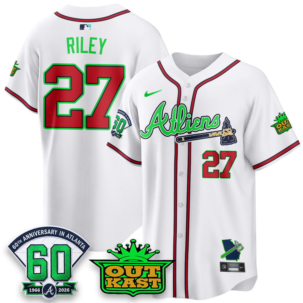 ATL x Atliens Cool Base Galaxy Version Jersey - Stitched