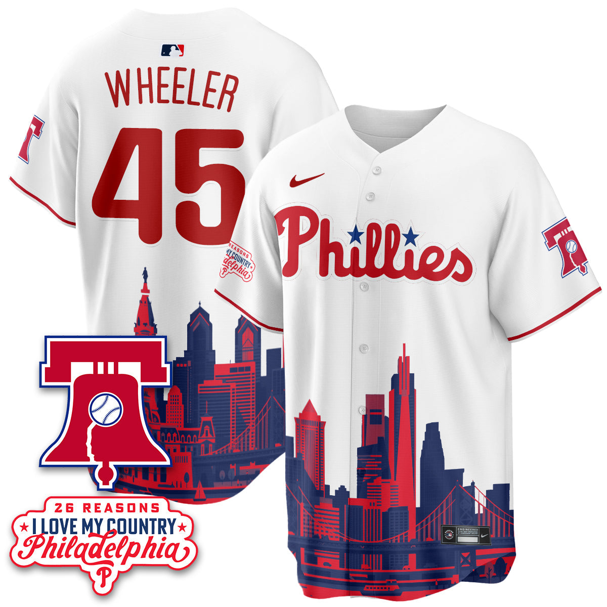 PHI "26 Reasons I Love My Country" Edition Vapor Jersey - Stitched