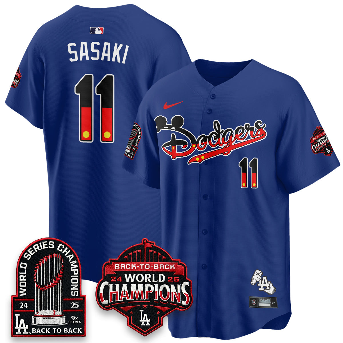 LAD x Mouse Vapor Limited Jersey- Stitched