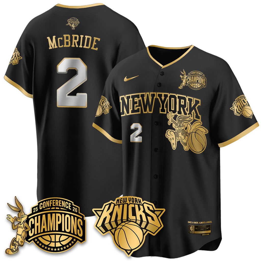 NYK 2026 Basketball  Finals x Bunny Vapor Jersey V2- Stitched