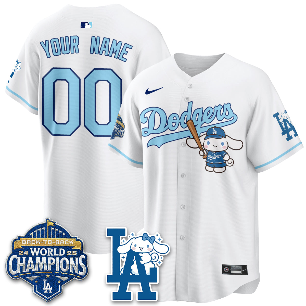 LAD Cinnamoroll Edition Vapor Custom Jersey - Stitched