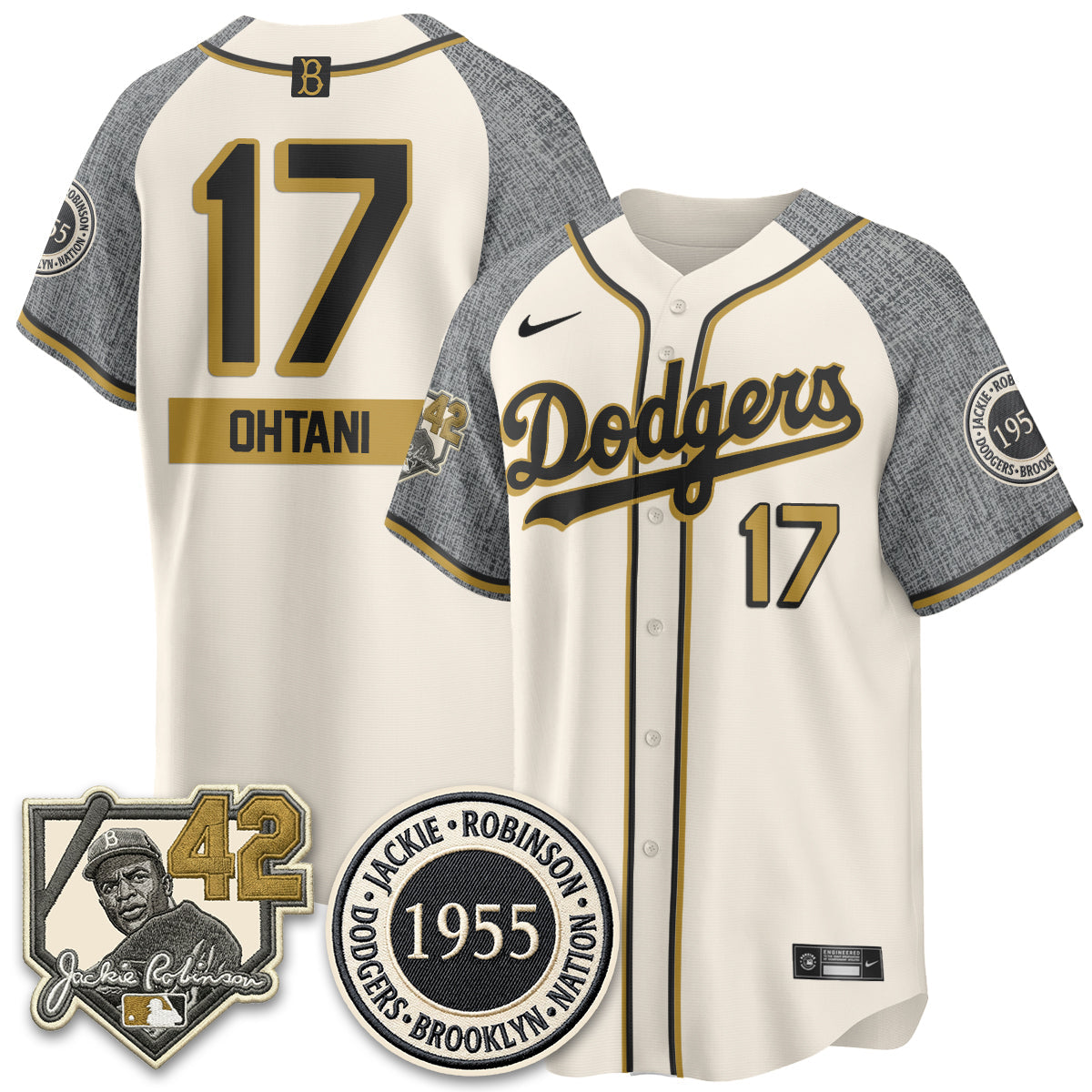 LAD 2026 New Era Jackie Robinson Vapor Limited Jersey -  Stitched