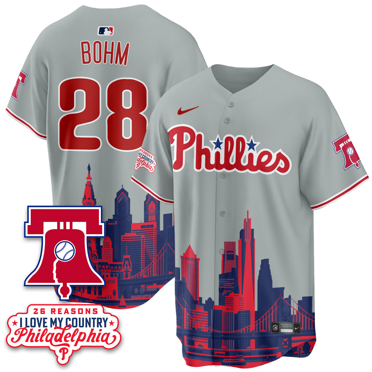 PHI "26 Reasons I Love My Country" Edition Vapor Jersey - Stitched
