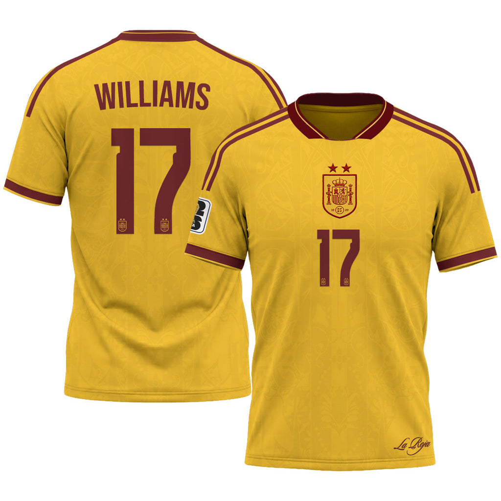 Spain 2026 Soccer Champions Vapor Jersey V2- Printed