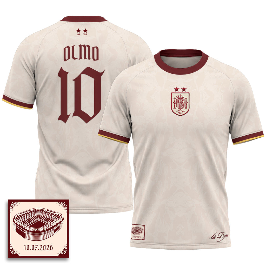 Spain 2026 Soccer Champions Vapor Jersey - Printed