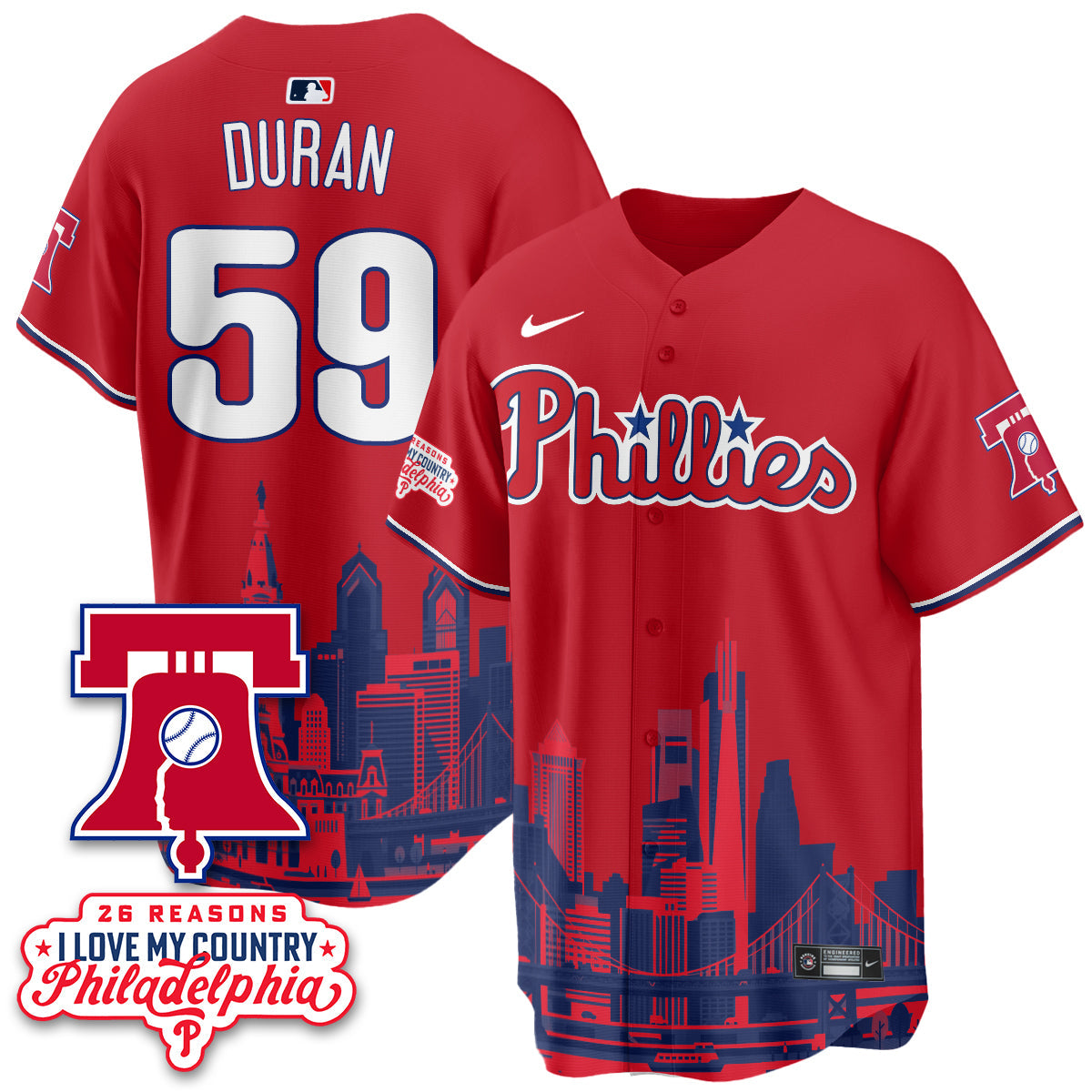 PHI "26 Reasons I Love My Country" Edition Vapor Jersey - Stitched