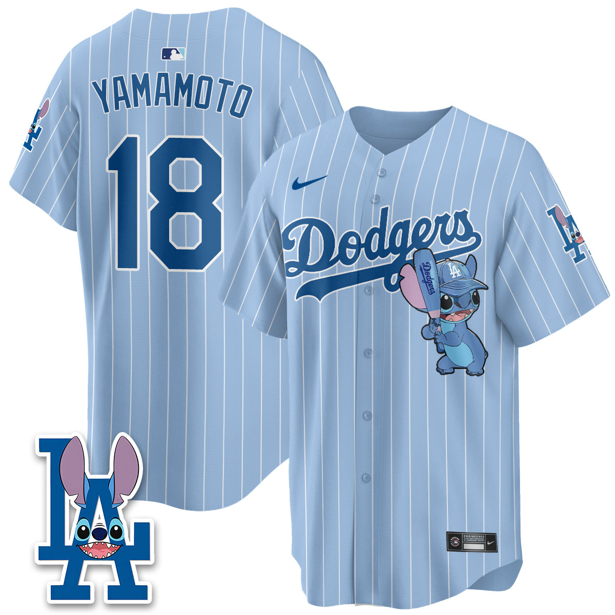 LAD x Blue Alien Edition Vapor Jersey - Stitched