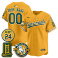 OAK 2026 Alternate Sacramento - Celebrating 125 Years -  Limited Custom Vapor Jersey - Stitched