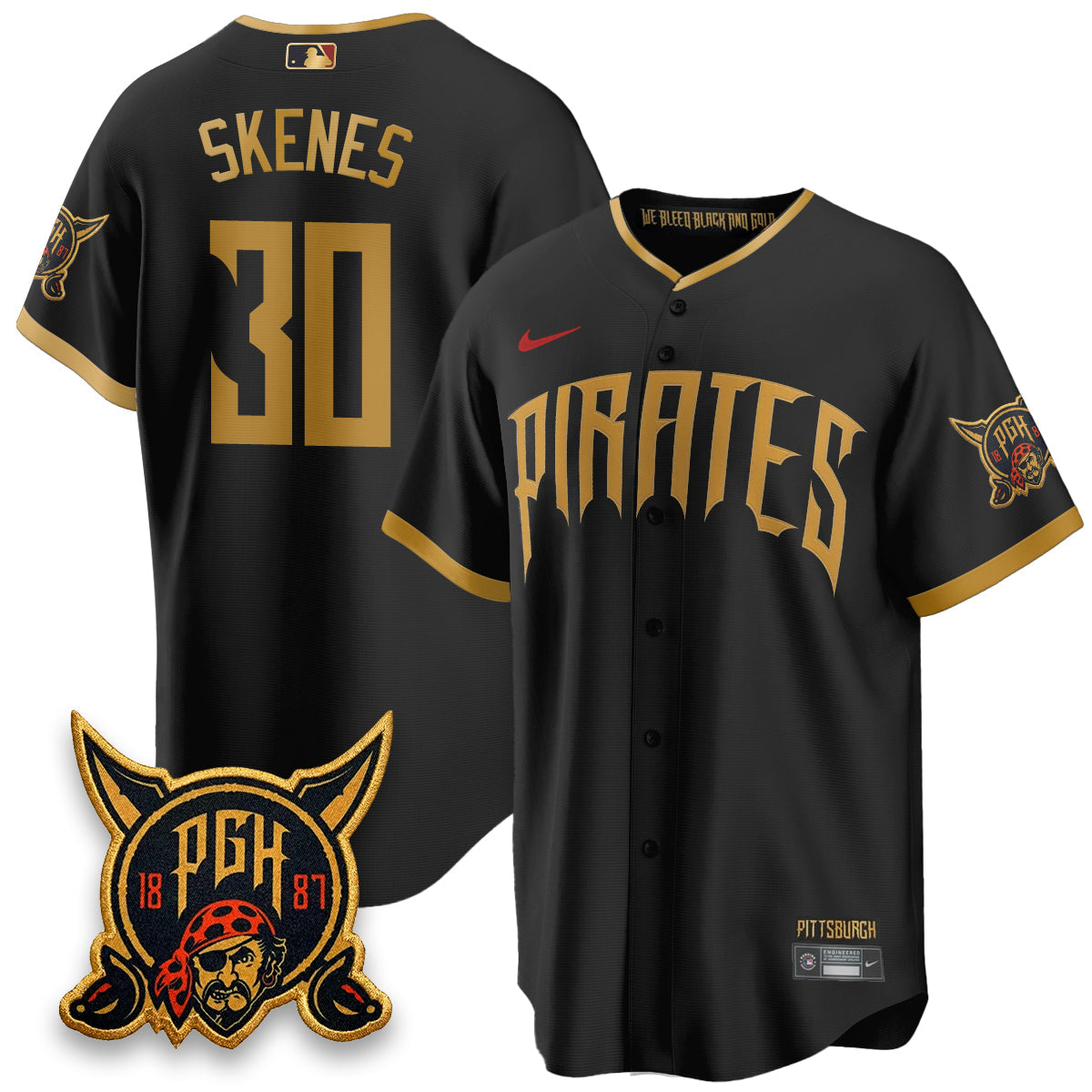 PIT 2026 City Connect Vapor Premier Limited Jersey - Stitched