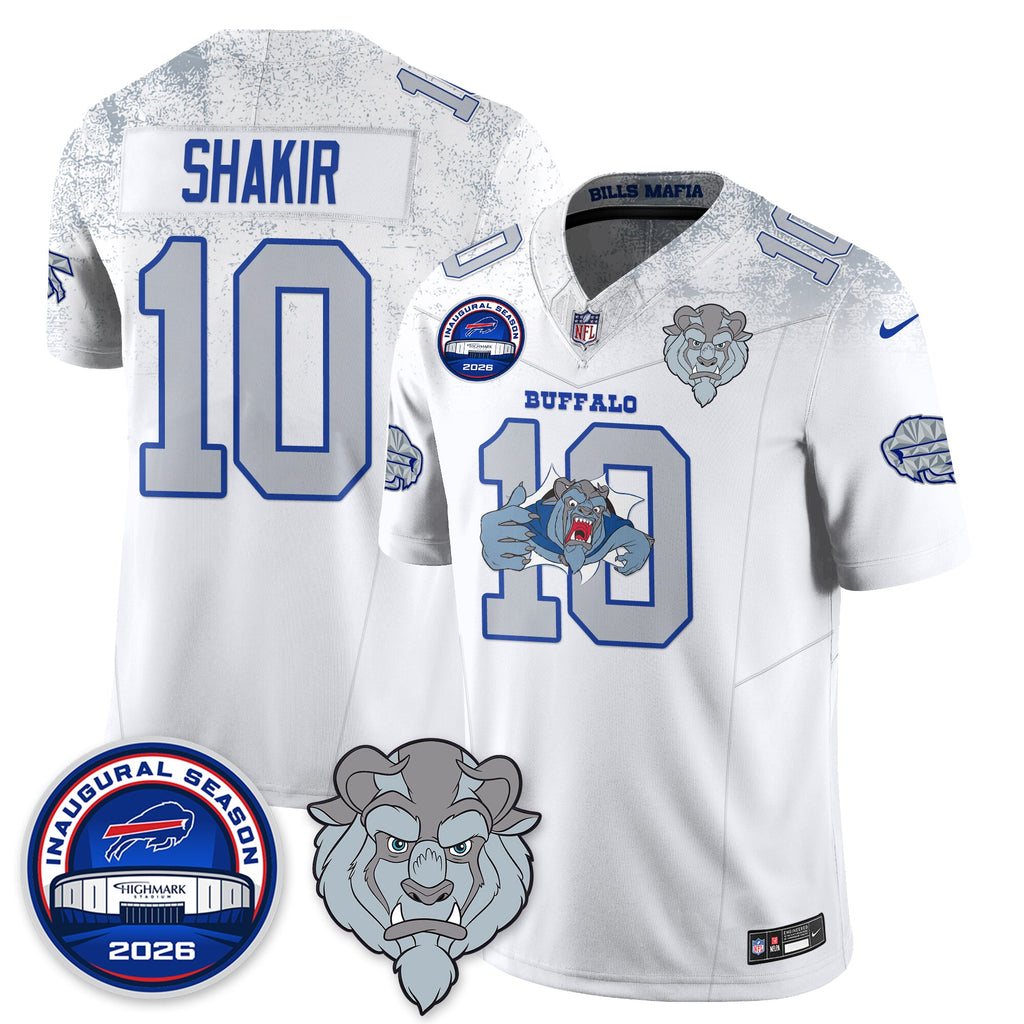 BUF x Hairy Blue Beast Edition Vapor Jersey - Stitched