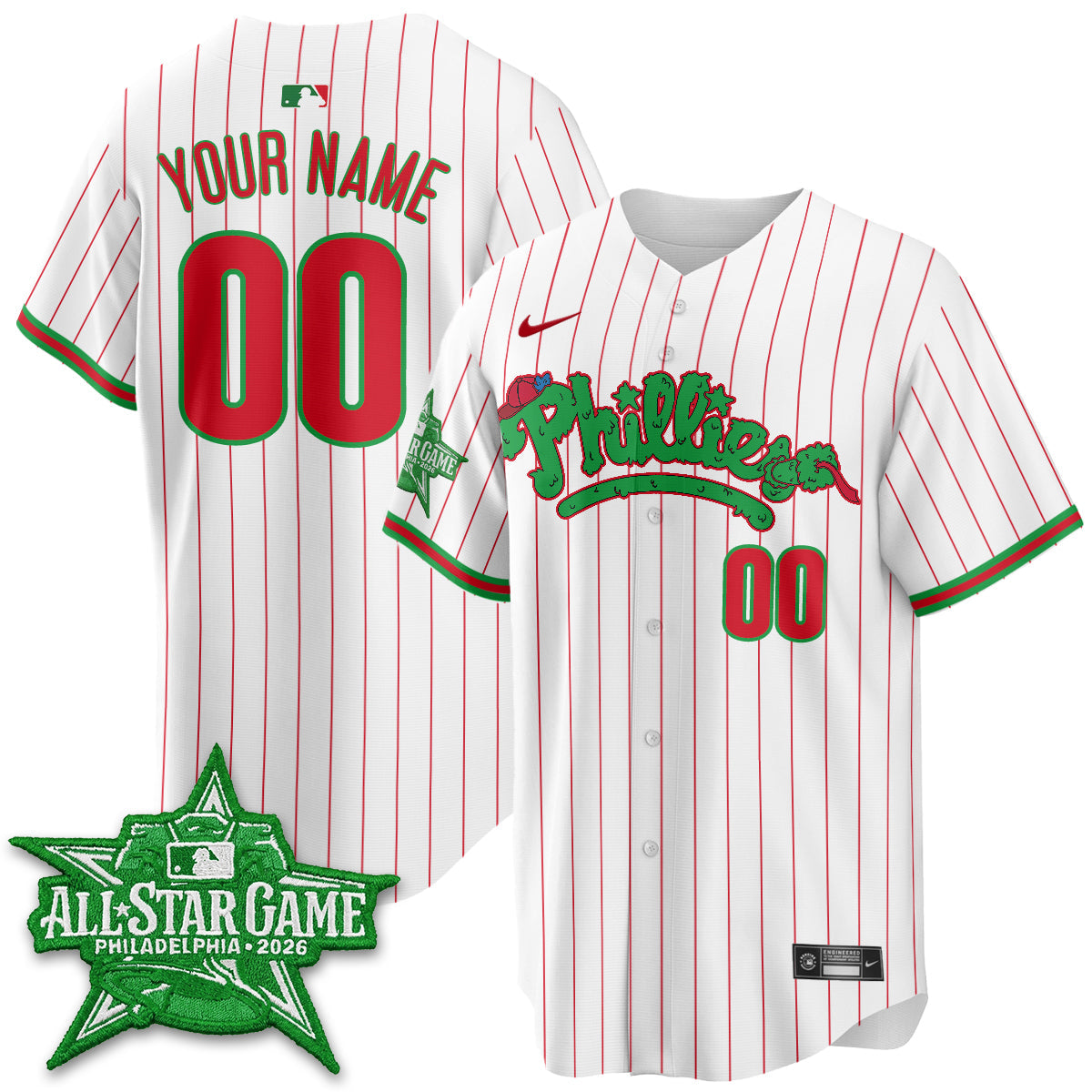 PHI All Star Game 2026 Vapor Limited Custom Jersey - Stitched