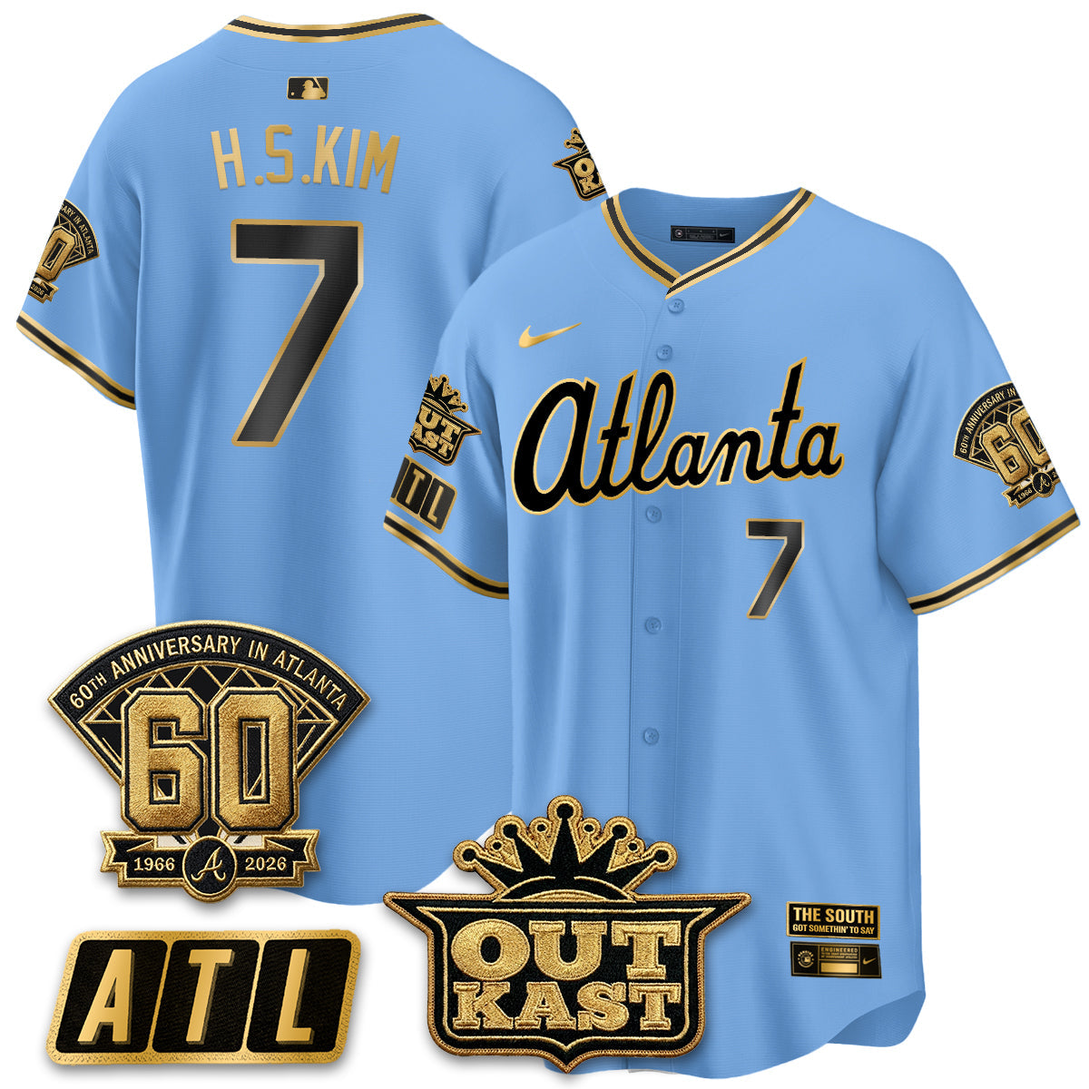 ATL 2026 Gothic Edition Vapor Limited Jersey - Stitched