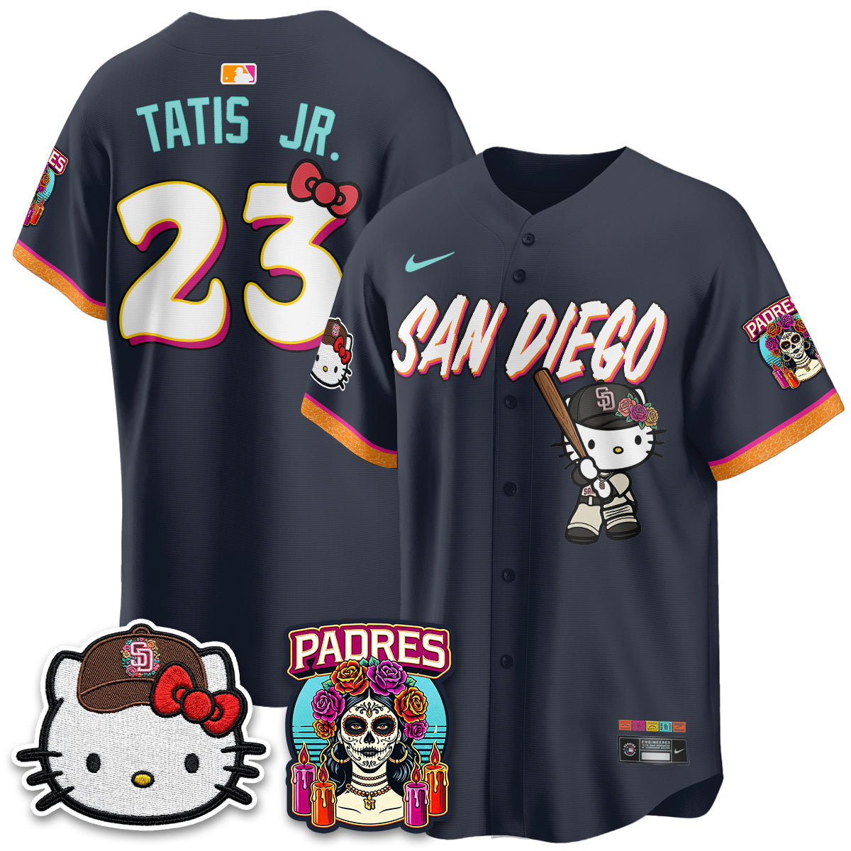 SD 2026 City Connect x Meow KT Vapor Limited Jersey - Stitched