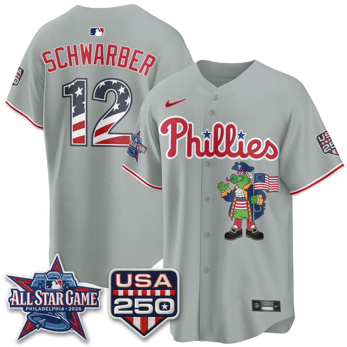 PHI 2026 All Star Phanatic Edition Vapor Jersey - Stitched