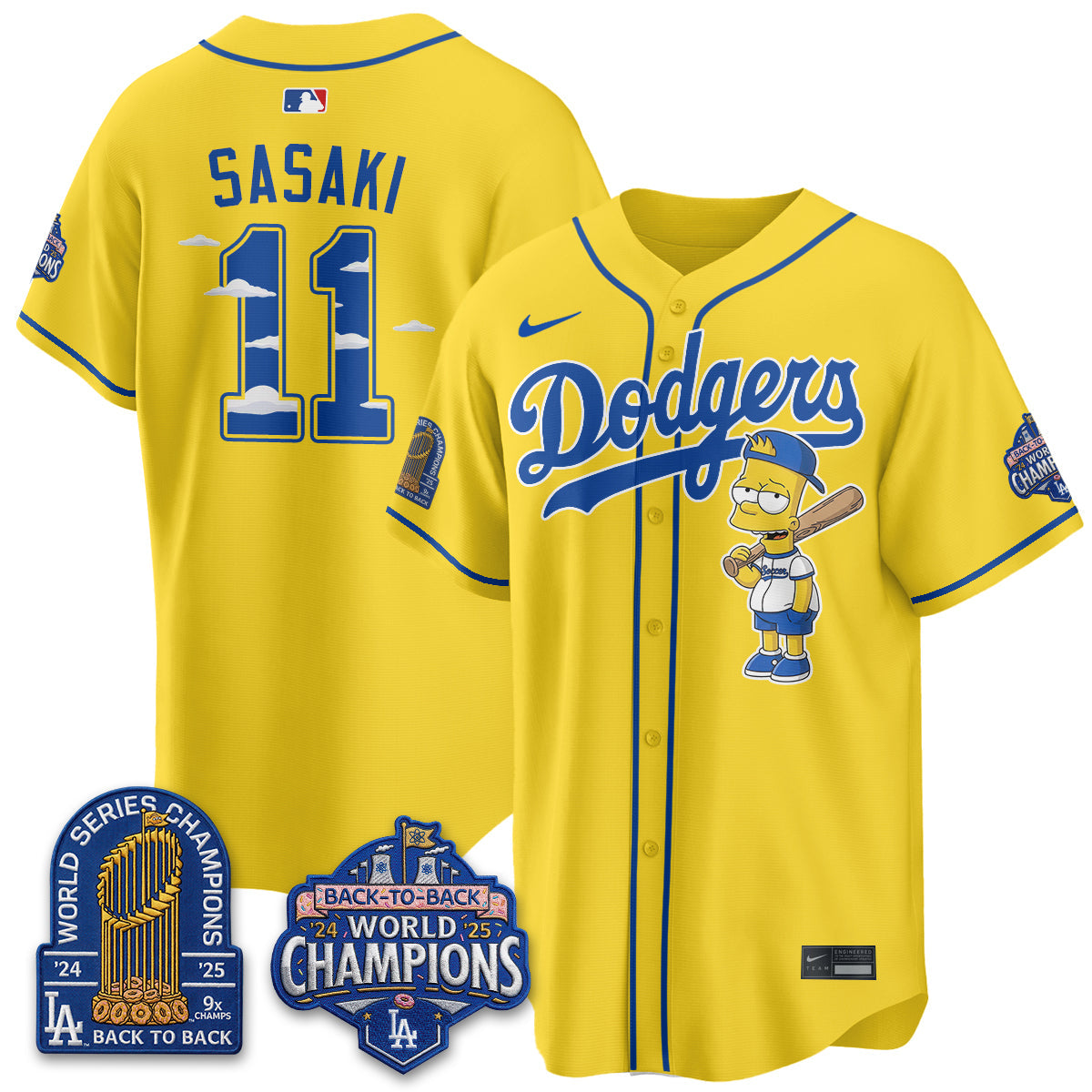 LAD x The Yellow Family Edition Vapor Jersey - Printed