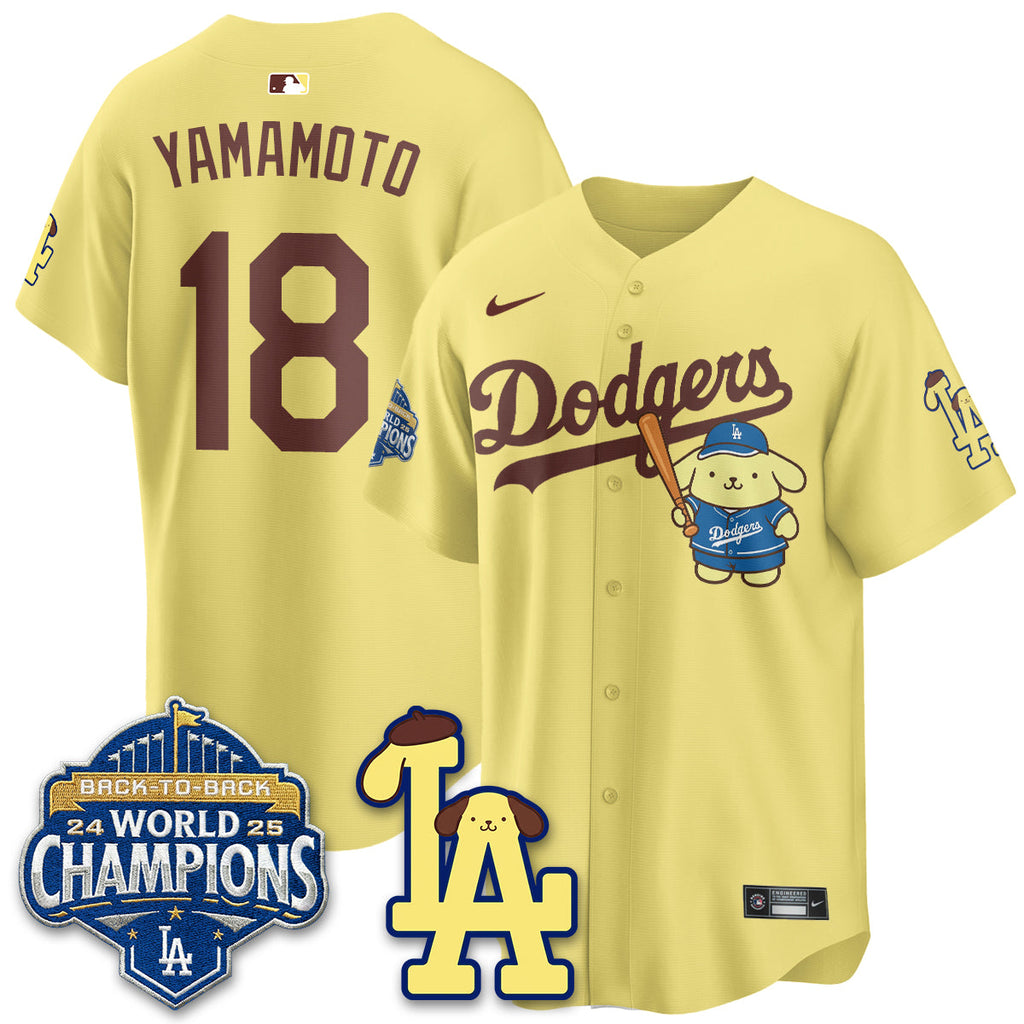LAD Pompompurin Edition Vapor Jersey - Stitched