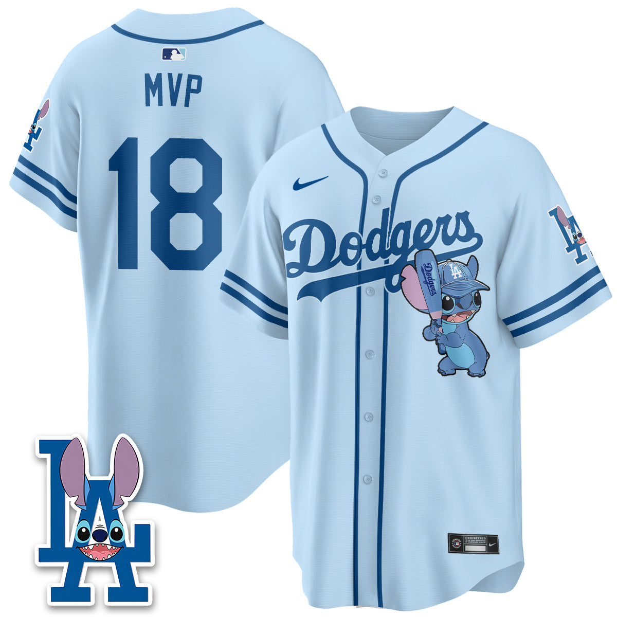 LAD x Blue Alien Edition Vapor Jersey - Stitched
