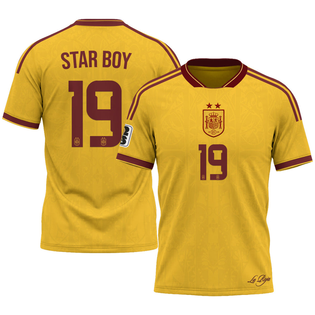 Spain 2026 Soccer Champions Vapor Jersey V2- Printed