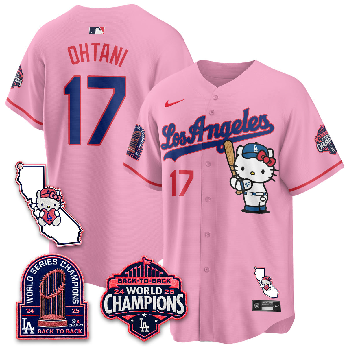 LAD x Meow KT 2026 Vapor Jersey - Stitched - V4