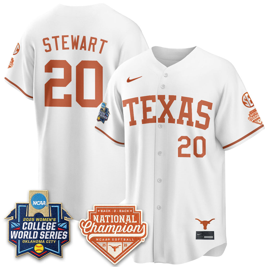 TEX Softball 2026 World Series (WCWS) Vapor Premier Limited Jersey - B2B Champs - Stitched