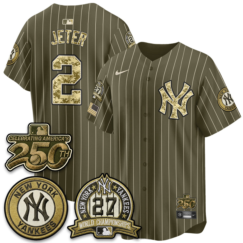 NYY Salute to Service 2026 Vapor Limited Jersey - Stitched