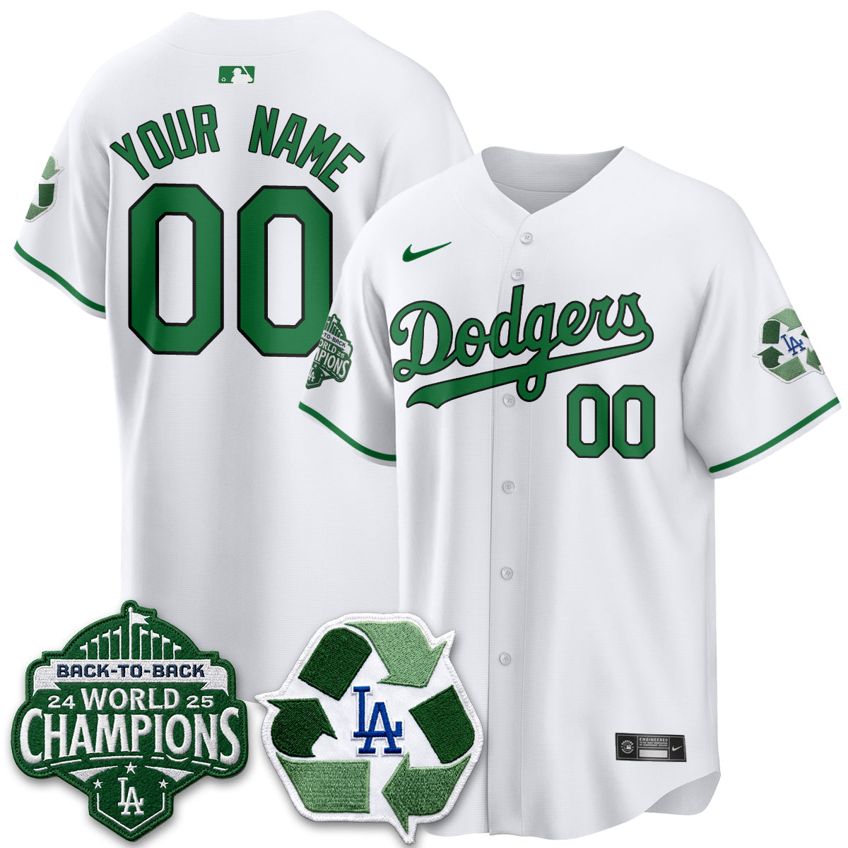 LAD Happy Earth Day Vapor Custom Jersey -Stitched
