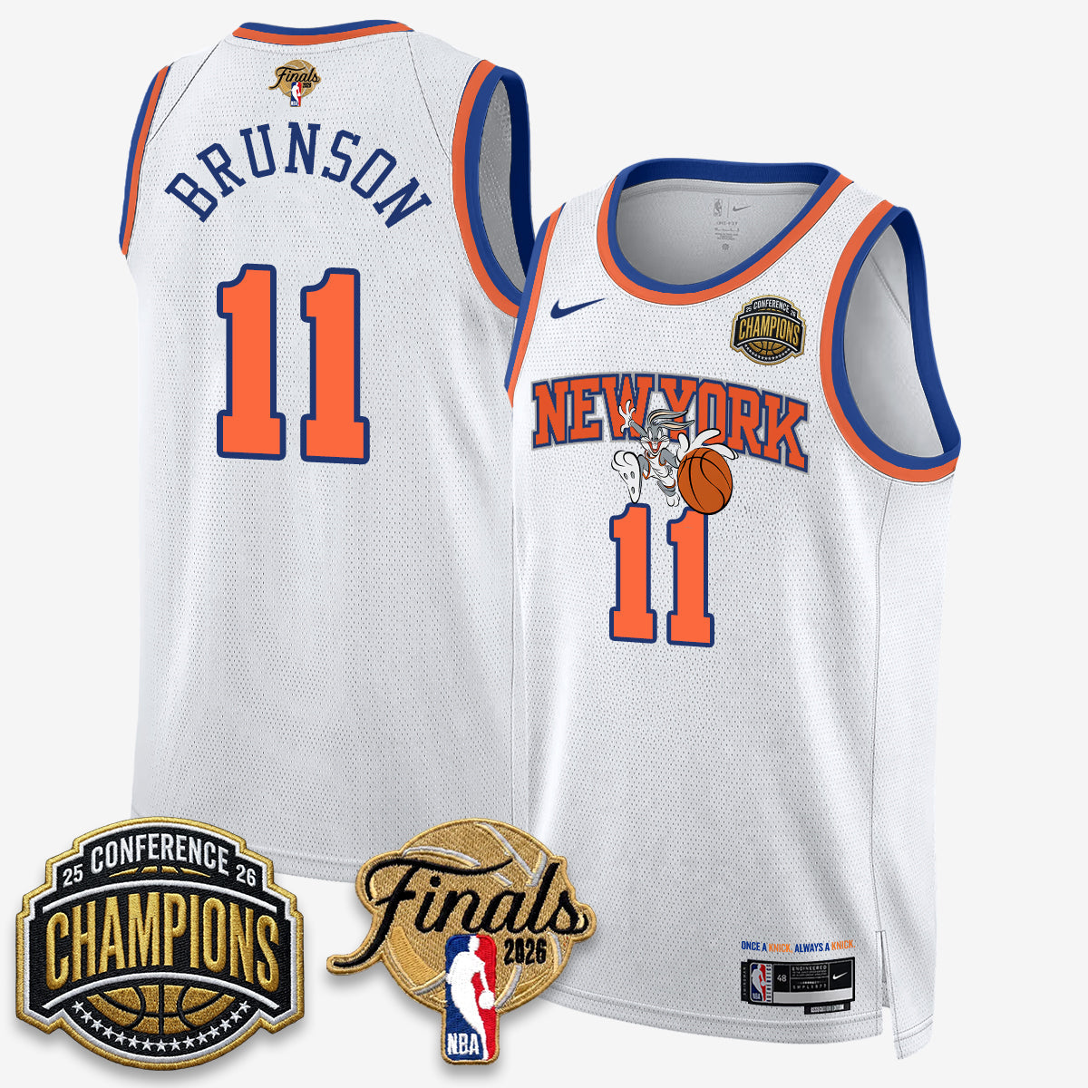 NYK 2026 Basketball  Eastern Conference Champions x Looney Tunes Vapor Jersey V2- Stitched