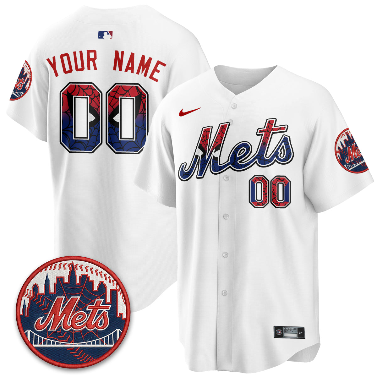 NYM x Web-Head Vapor Premier Limited Custom Jersey - Stitched V2