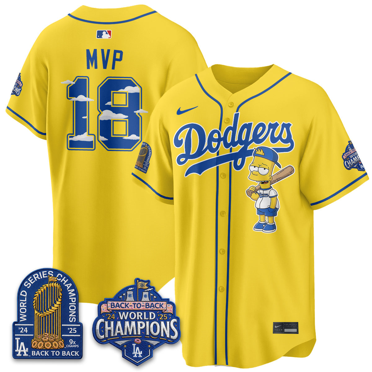 LAD x The Yellow Family Edition Vapor Jersey - Printed