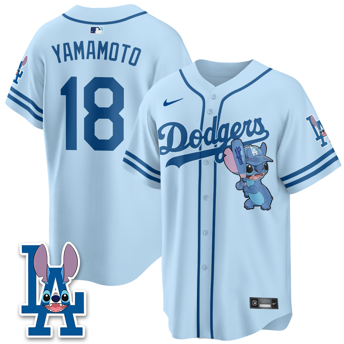 LAD x Blue Alien Edition Vapor Jersey - Stitched