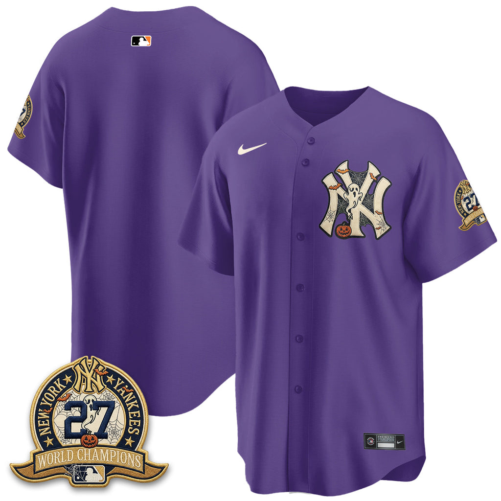 NYY Halloween 2026 Vapor Limited Jersey - Stitched