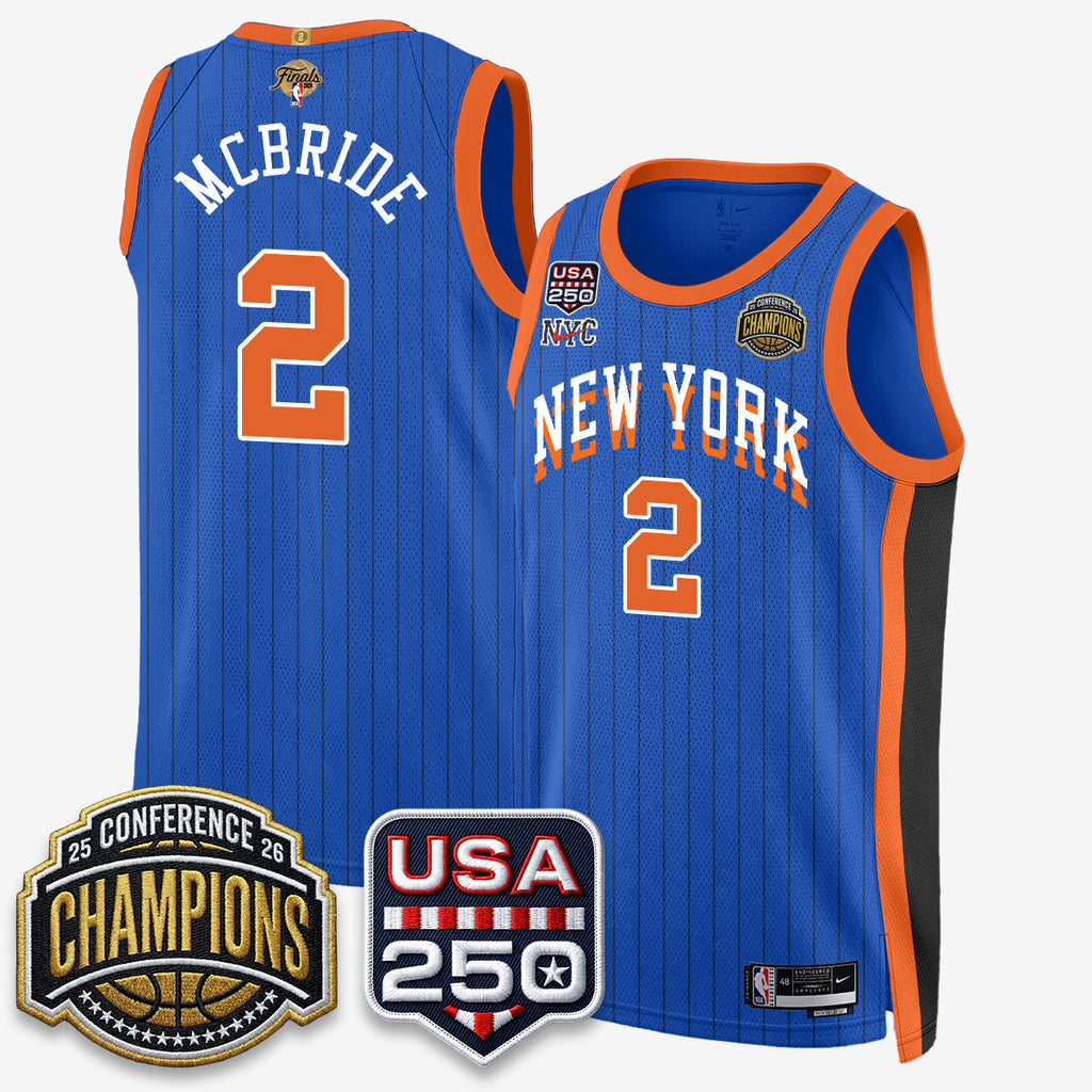 NYK 2026 Basketball  Eastern Conference Champions City Edition Jersey V2- Stitched