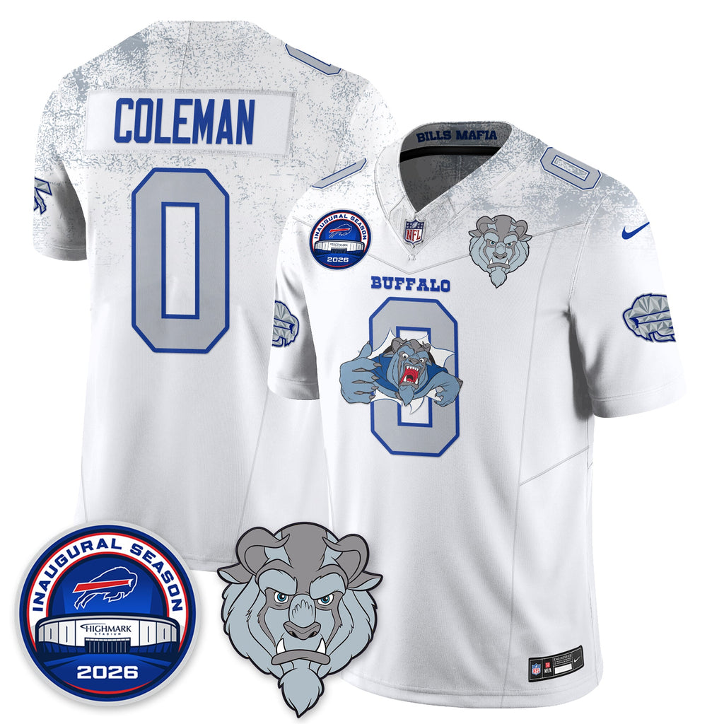 BUF x Hairy Blue Beast Edition Vapor Jersey - Stitched