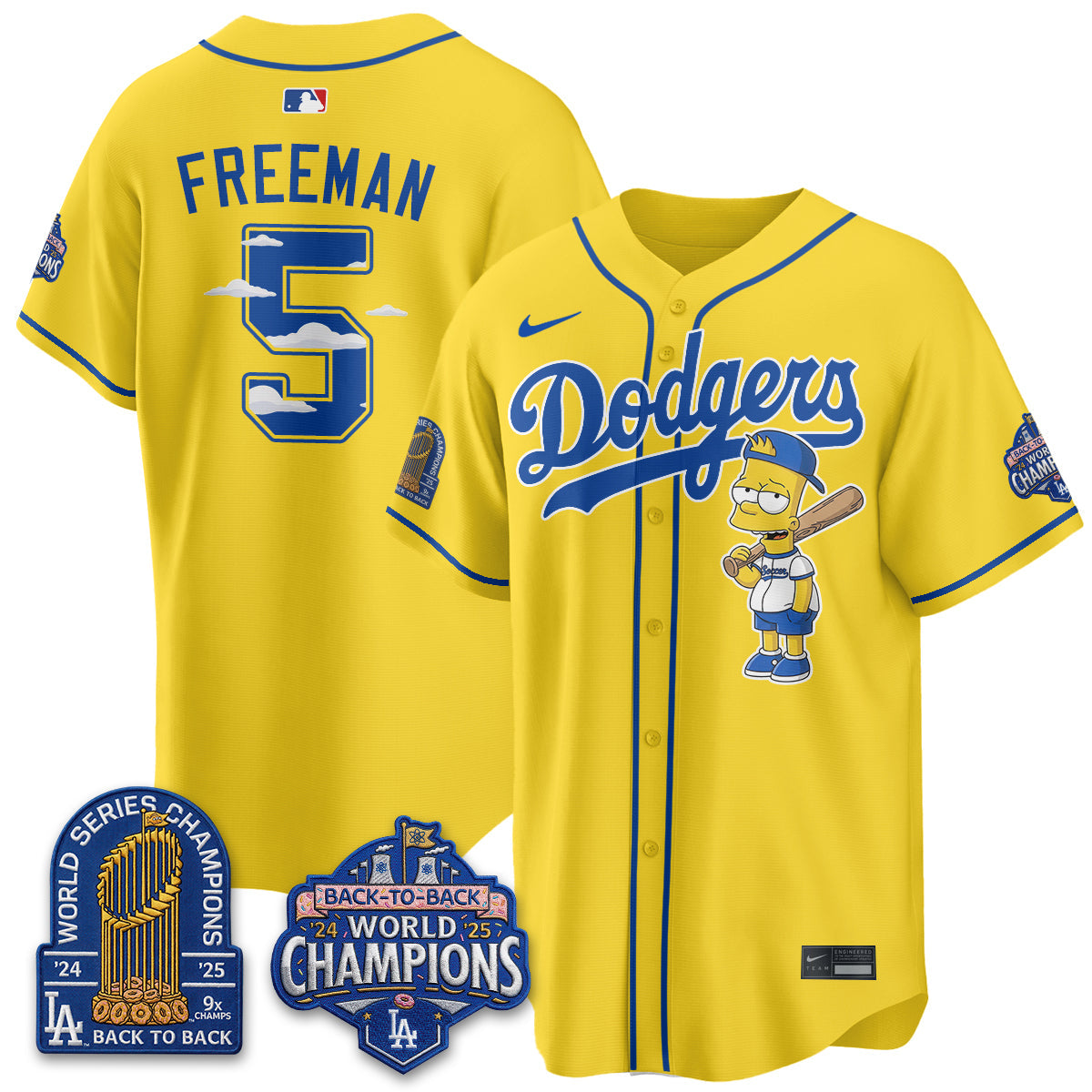 LAD x The Yellow Family Edition Vapor Jersey - Printed