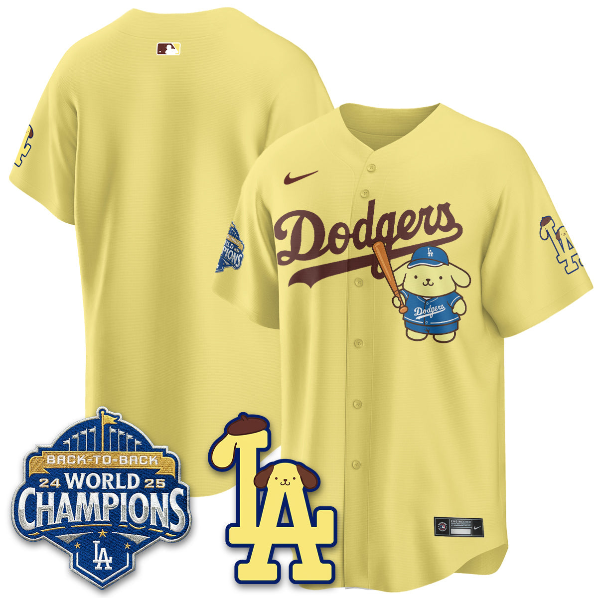 LAD Pompompurin Edition Vapor Jersey - Stitched
