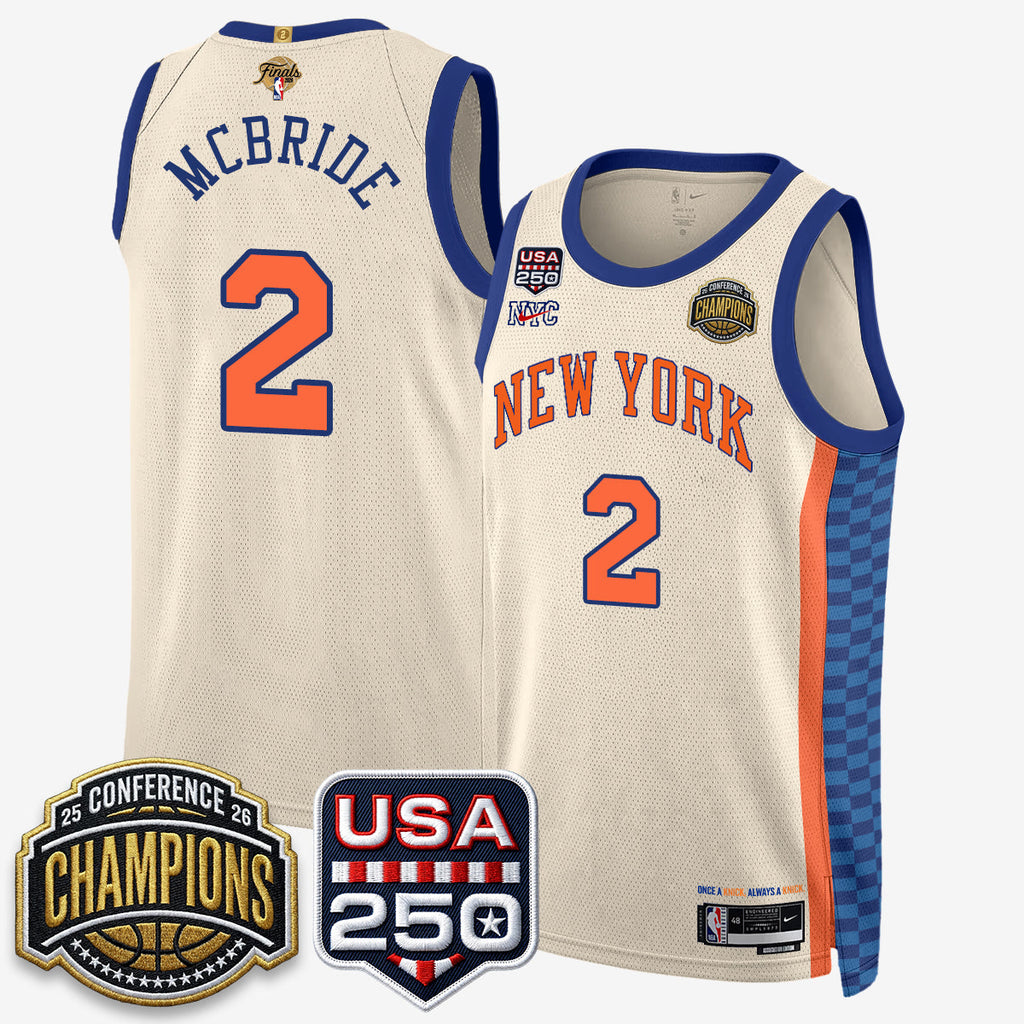 NYK 2026 Basketball  Eastern Conference Champions City Edition Jersey V2- Stitched