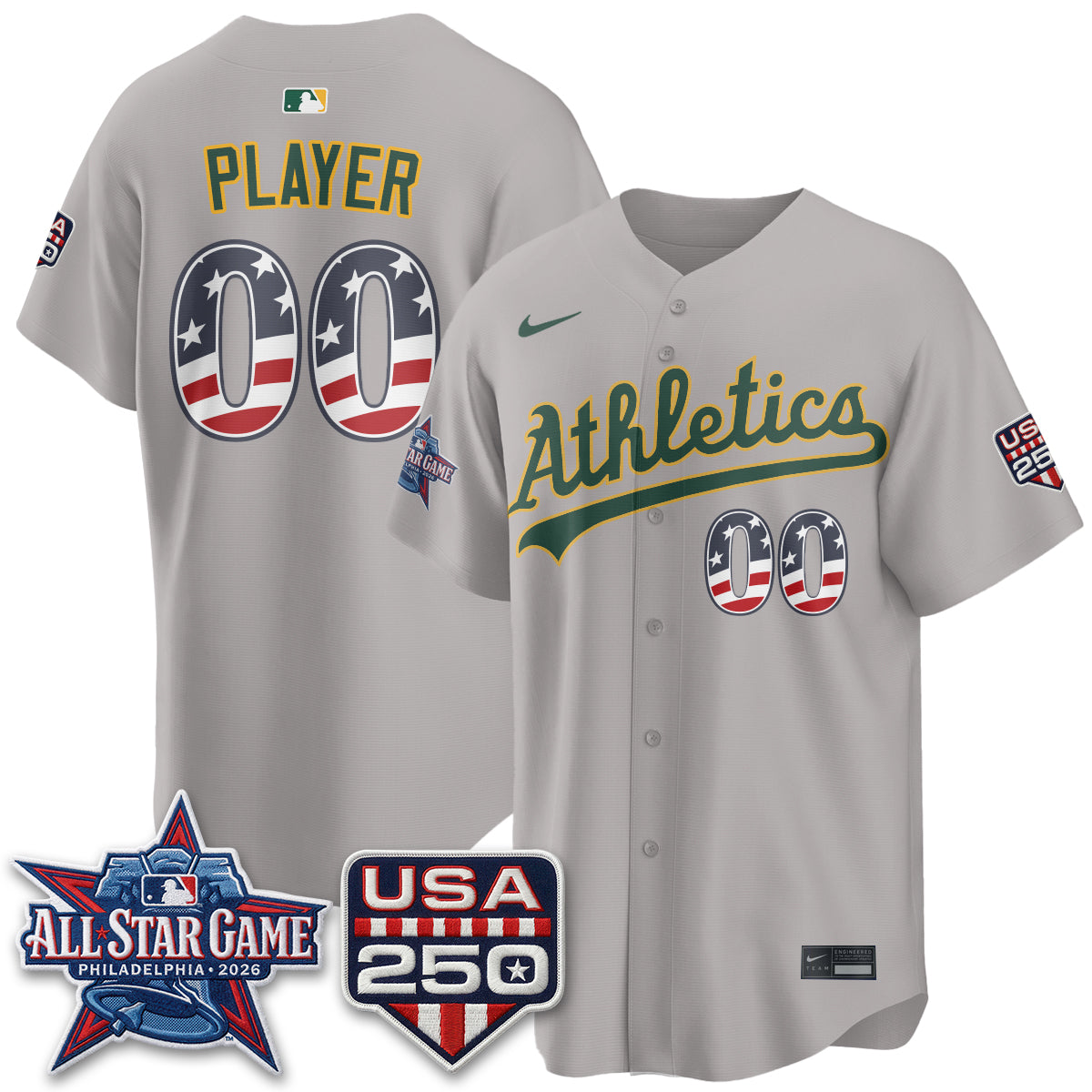 OAK 2026 All Star Edition Vapor Custom Jersey - Stitched