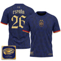 Spain 2026 Soccer Champions Vapor Jersey - Printed