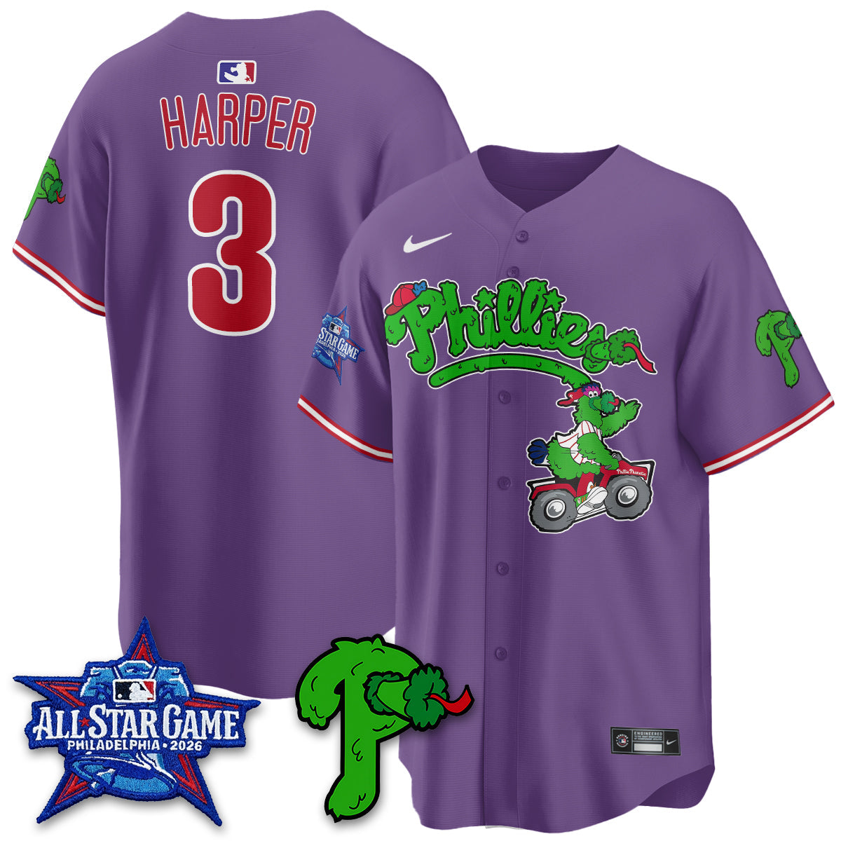 PHI Phanatic Vapor Limited Jersey V2- Stitched