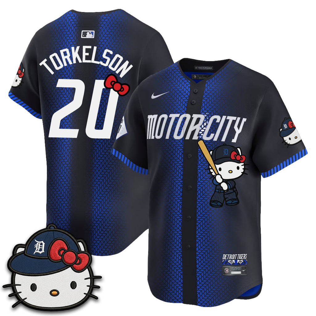 DET x Meow KT Edition Vapor Limited Jersey - Stitched