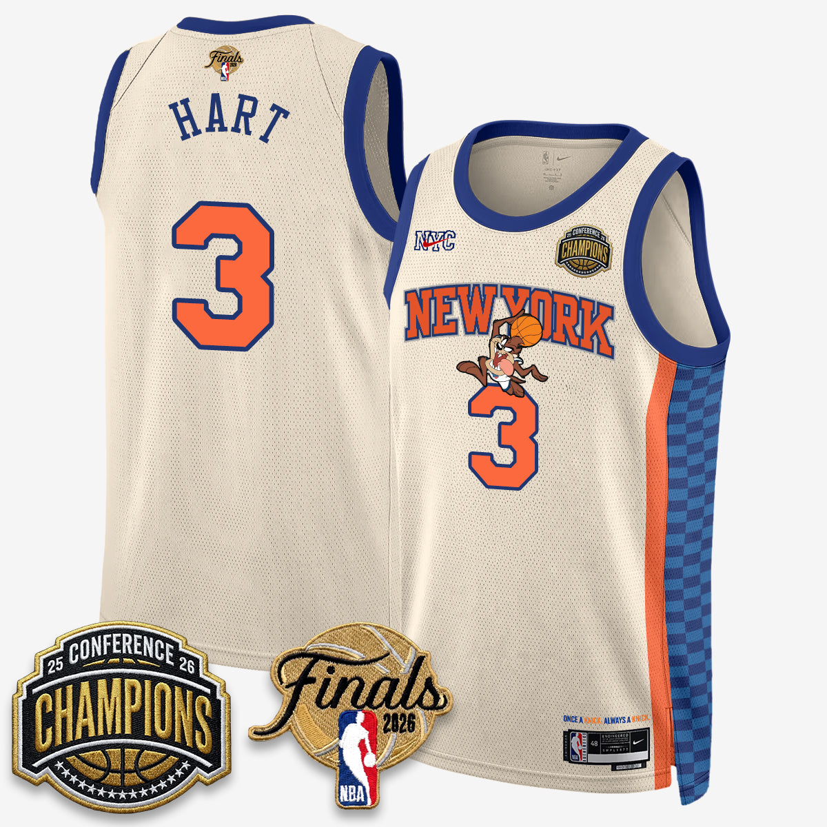 NYK 2026 Basketball  Eastern Conference Champions x Looney Tunes Vapor Jersey V2- Stitched