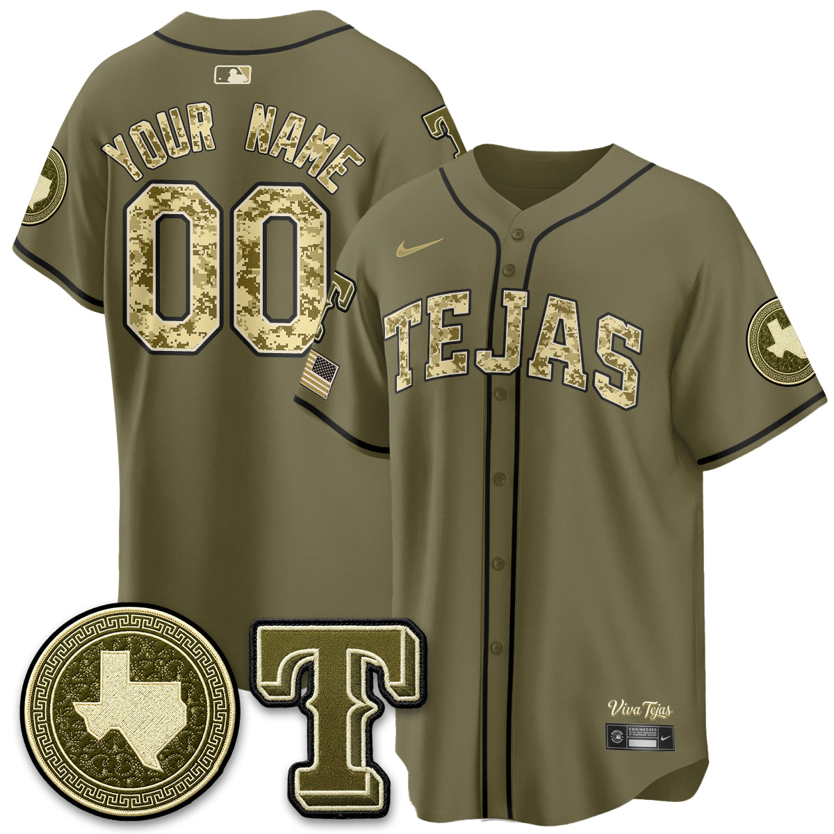 TEX 2026 Armed Forces Day Custom Jersey V2 - Stitched
