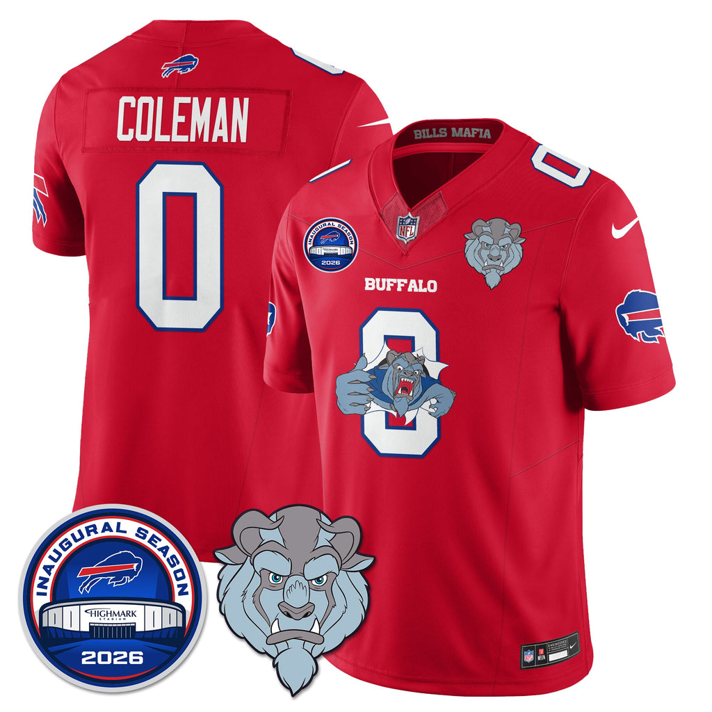BUF x Hairy Blue Beast Edition Vapor Jersey - Stitched
