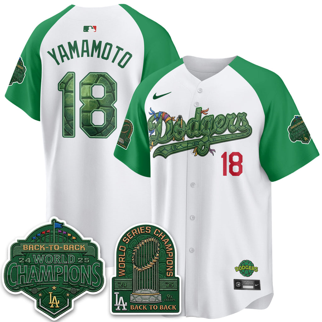 LAD x TMNT 2026 Vapor Jersey - Stitched