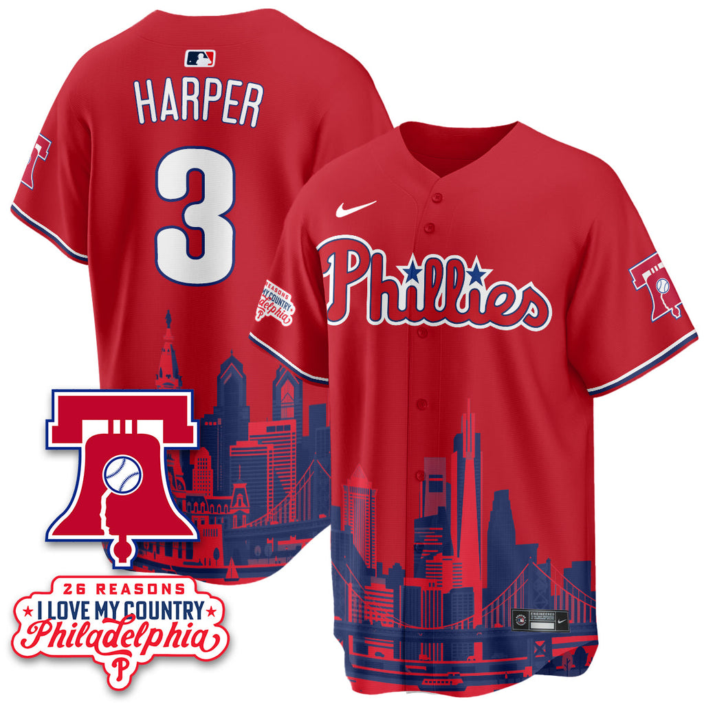 PHI "26 Reasons I Love My Country" Edition Vapor Jersey - Stitched
